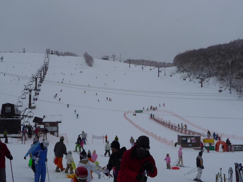 一ノ瀬ダイヤモンド。連休だけに混んでます。