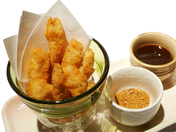 大山鶏のスティックフライ